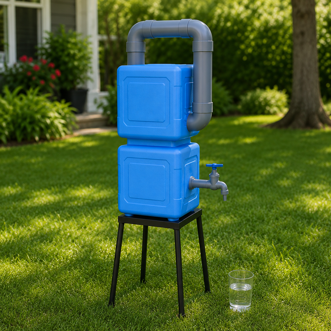 Smart Water Box product and digital access